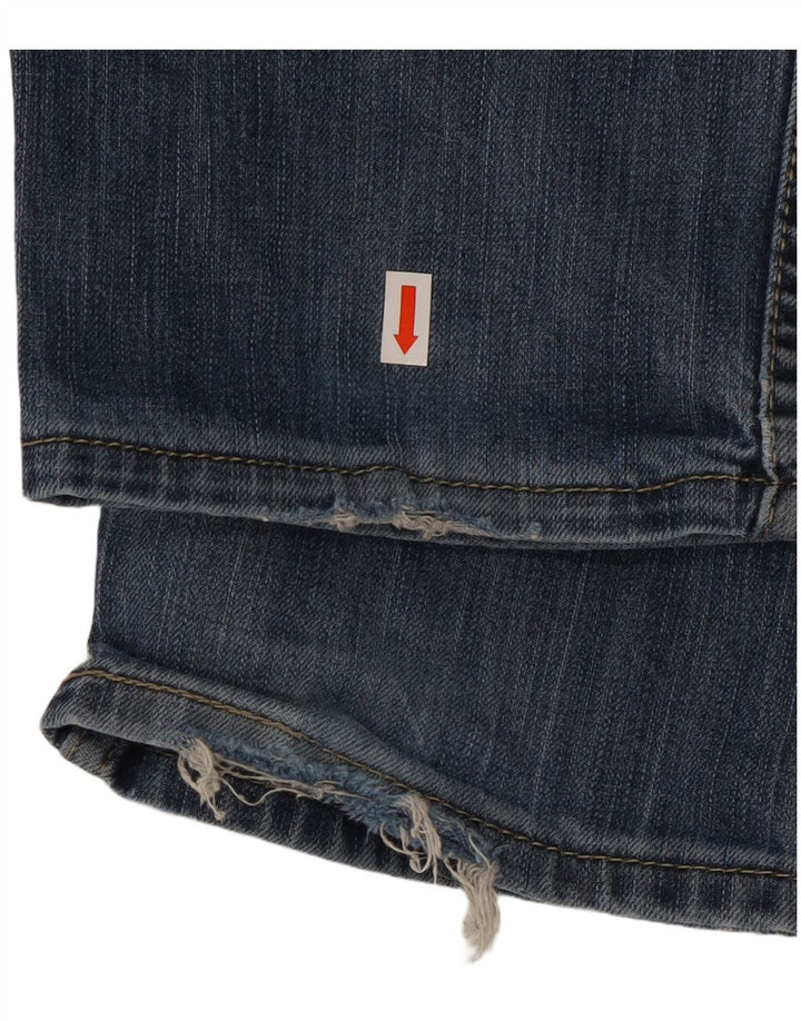 Jeans dritti da uomo Levi's W32 L30 in cotone blu