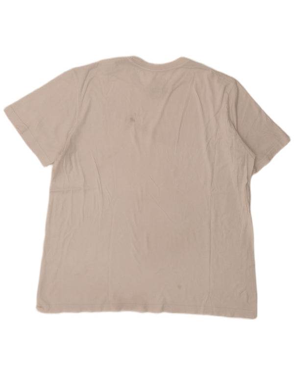 T-shirt grafica da uomo Nike Standard Fit 2XL bianco sporco