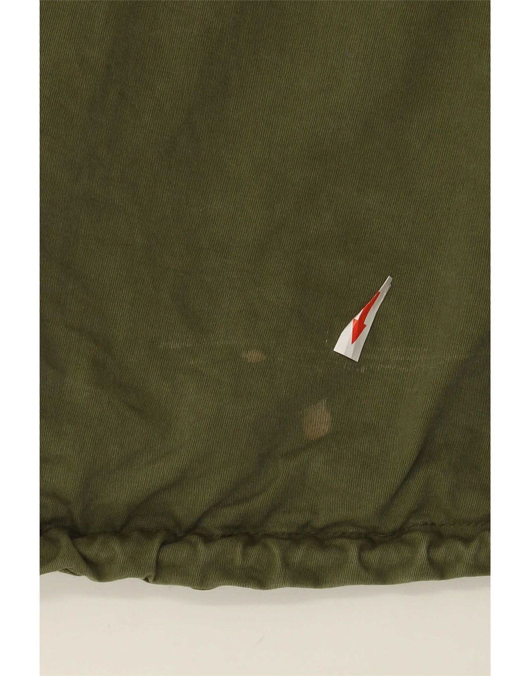 Giubbotto bomber oversize con grafica Zara da donna UK 14 cotone kaki medio