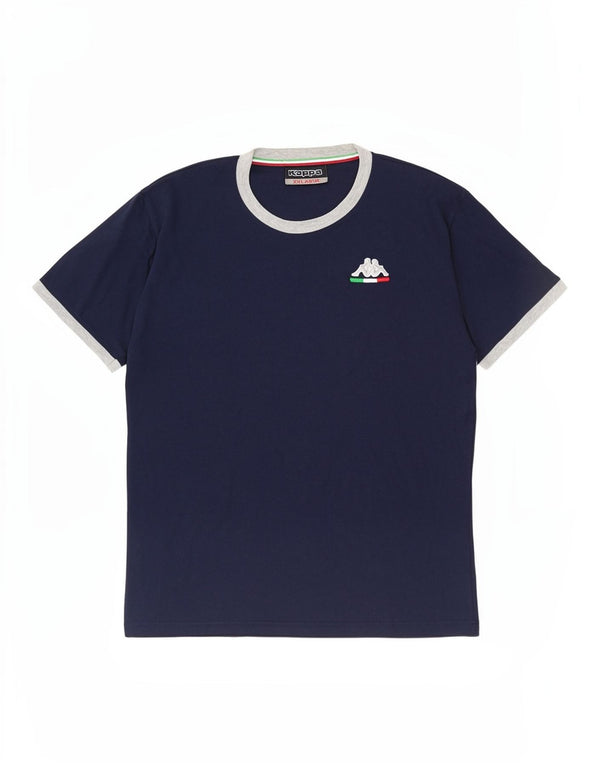 Maglietta Kappa da uomo Top 2XL Blu Navy