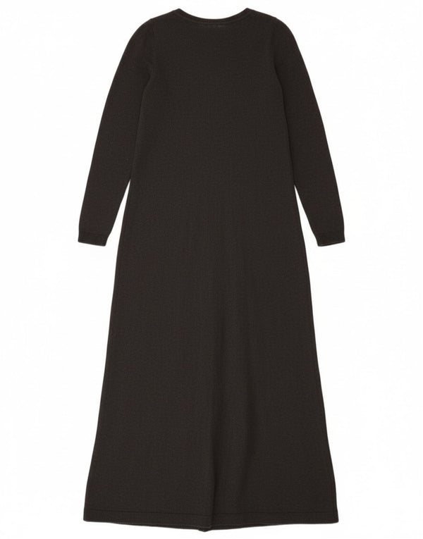 Simona Barbieri Abito maglione a maniche lunghe Twin-Set da donna UK 10 Piccolo Grigio