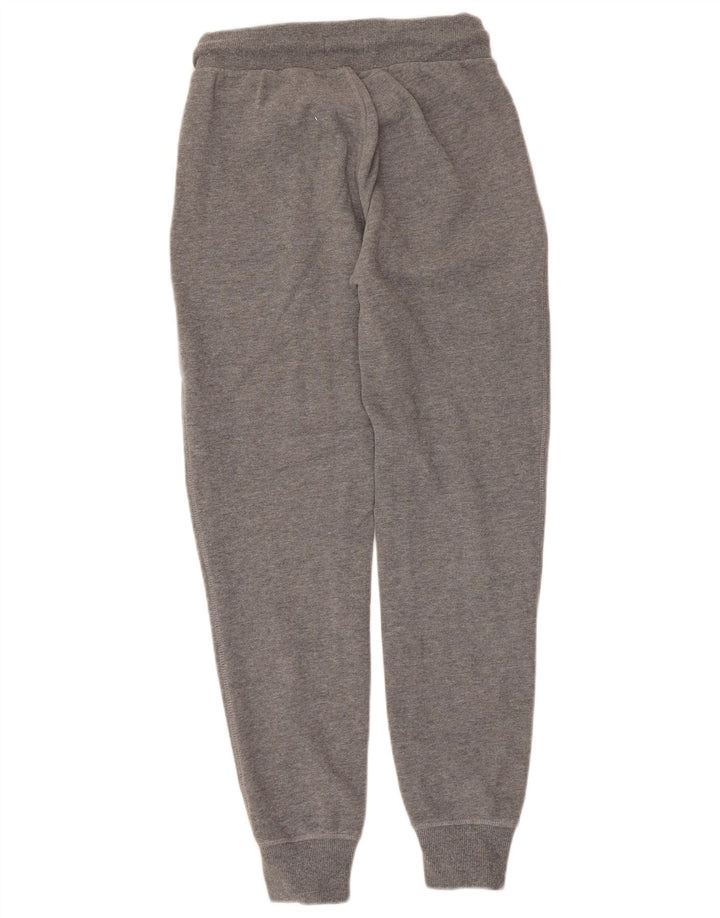 Pantaloni da tuta con grafica da donna SUPERDRY Joggers UK 8 Small Grey Flecked