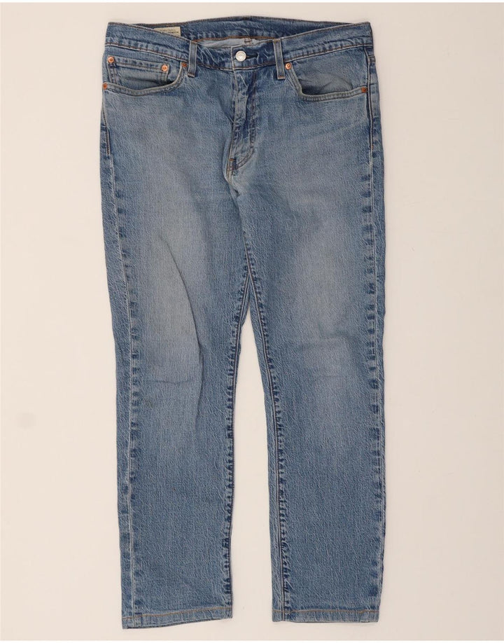 LEVI'S Mens Straight Jeans W34 L32 Blue Vintage Levi's and Second-Hand Levi's from Messina Hembry 