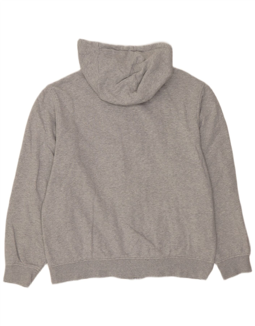 Maglione con cappuccio e zip da uomo LACOSTE taglia 6 XL in cotone grigio