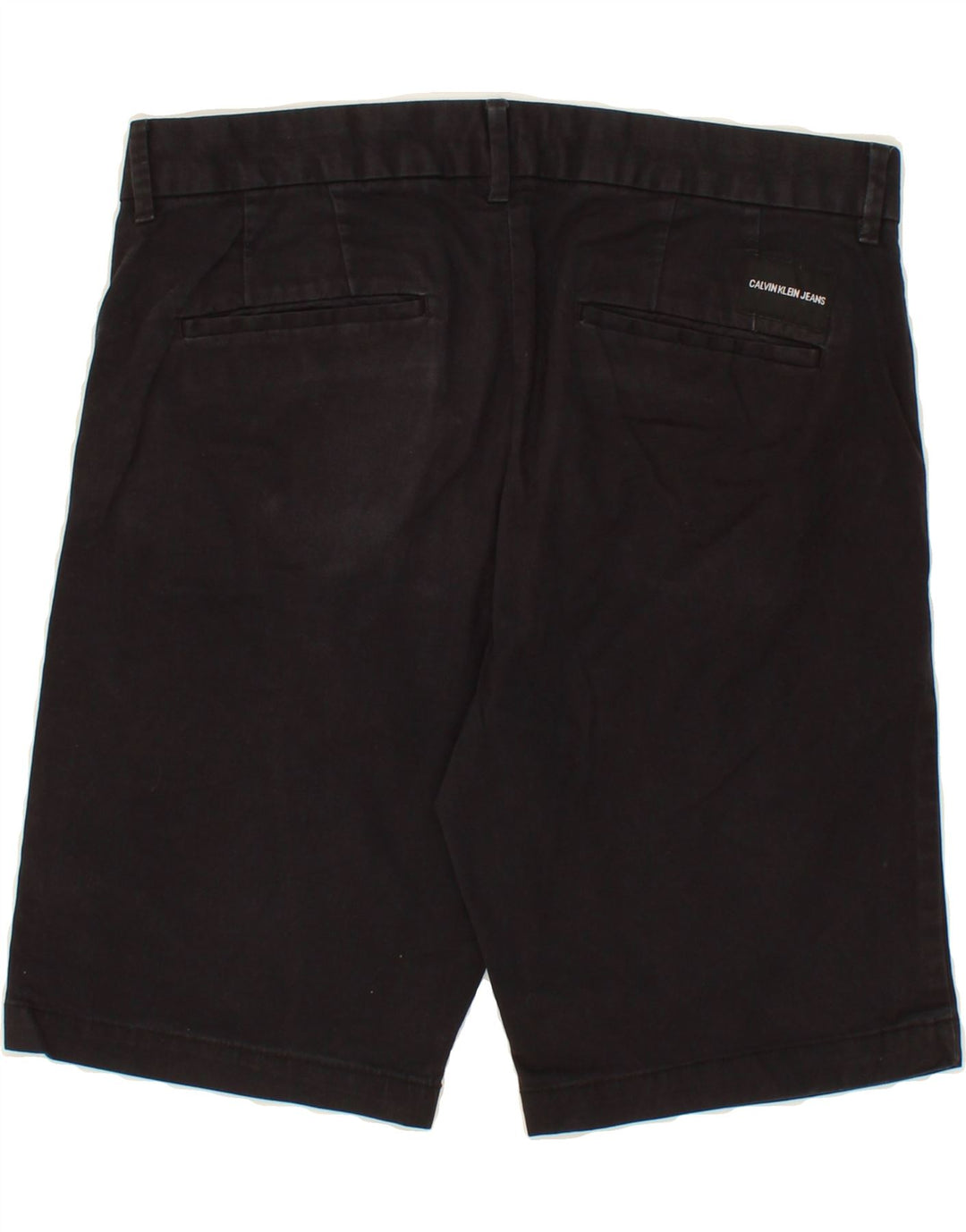 CALVIN KLEIN JEANS Womens Chino Shorts W30 Medium Black Cotton Vintage Calvin Klein Jeans and Second-Hand Calvin Klein Jeans from Messina Hembry 