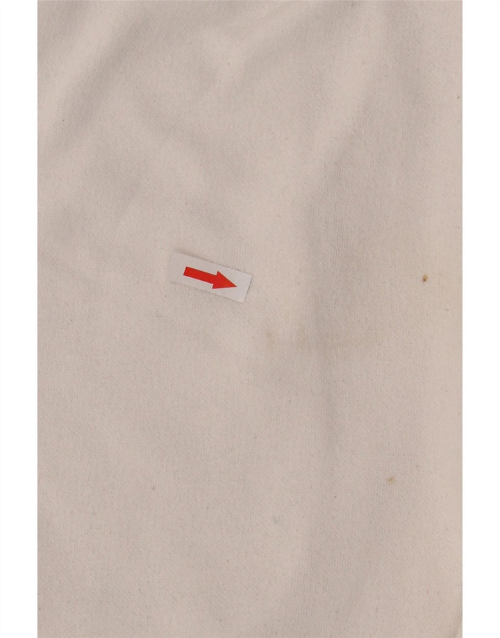 Pantaloncini sportivi da uomo Champion grandi in cotone color block bianco