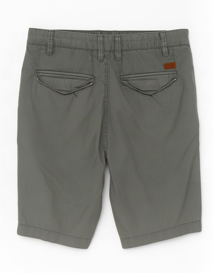 Pantaloncini chino da uomo Timberland W29 piccoli in cotone grigio