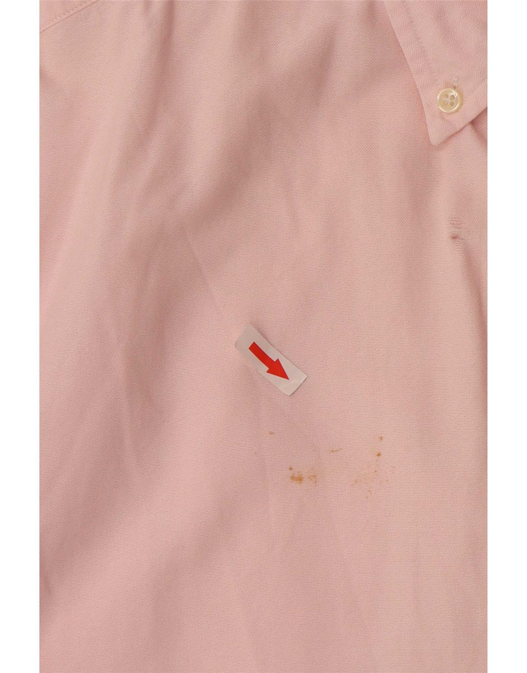 Gant Camicia Regular Fit da Uomo Grande in Cotone Rosa