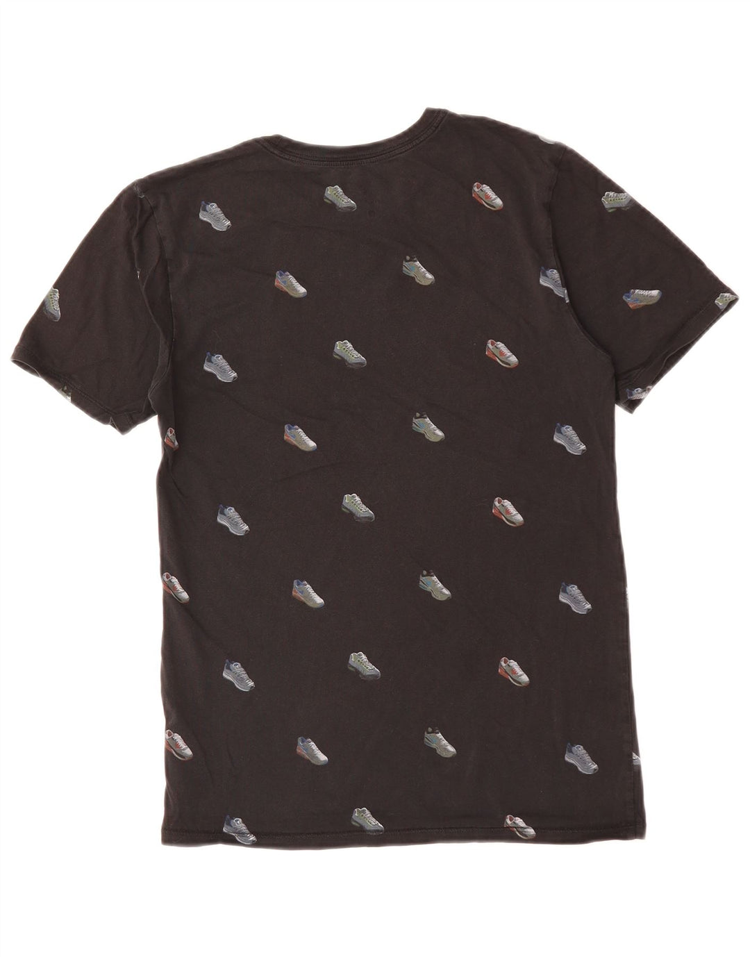 T-shirt grafica Nike da uomo con taglio atletico, piccola, in cotone nero
