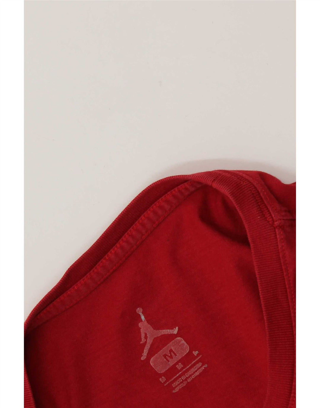 T-shirt grafica Jordan Air da uomo, rossa media