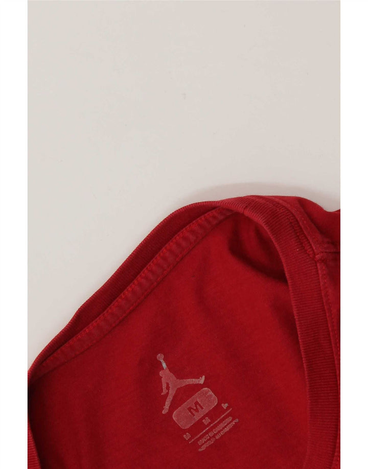 T-shirt grafica Jordan Air da uomo, rossa media