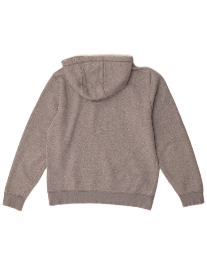 Maglione con cappuccio grafico da uomo Tommy Hilfiger grigio medio