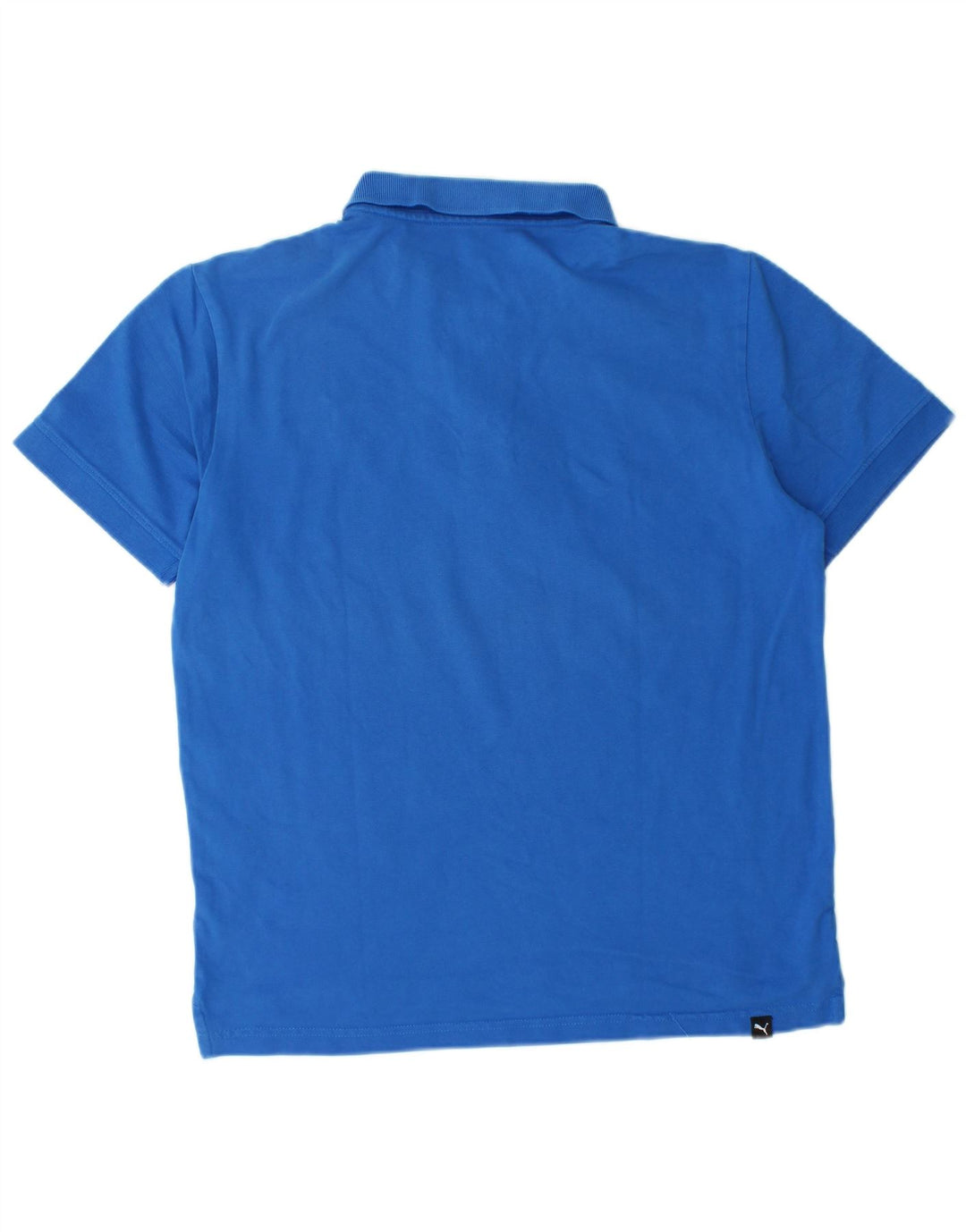 Polo Puma da uomo di colore blu medio