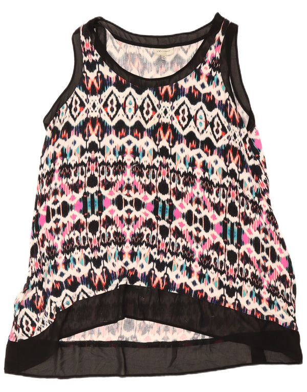 Abito tunica senza maniche da donna Autograph UK 24 2XL multicolore geometrico
