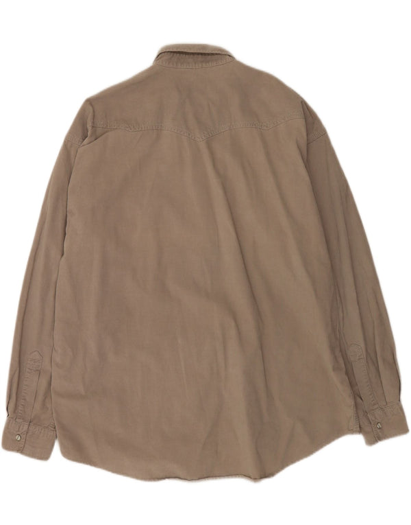 Camicia Levi's da uomo in velluto a coste XL in cotone grigio