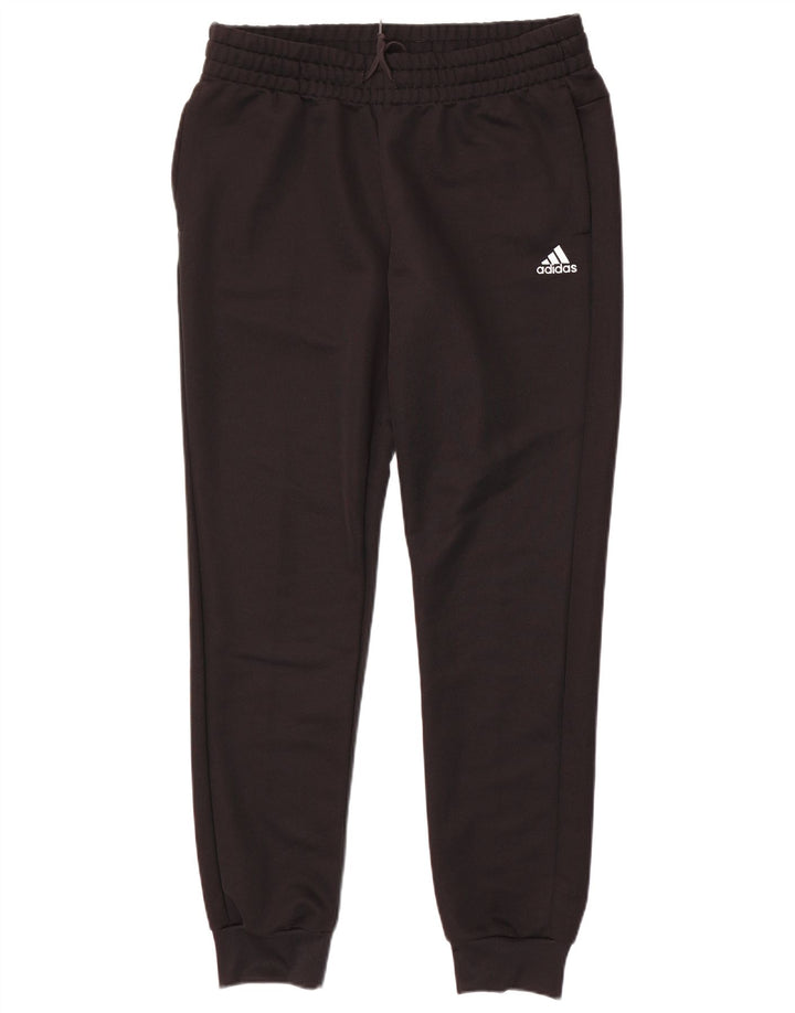 Pantaloni da tuta da donna Adidas Joggers UK 12/14 Medium Nero Poliestere