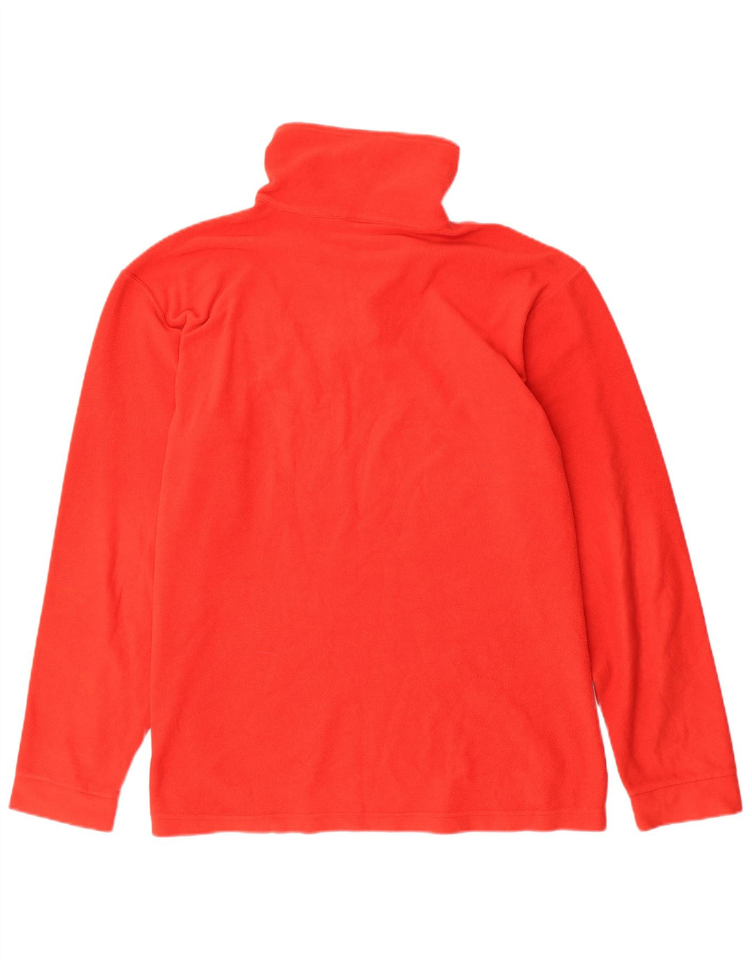 Maglione in pile da uomo con collo e zip CHAMPION XL rosso poliestere