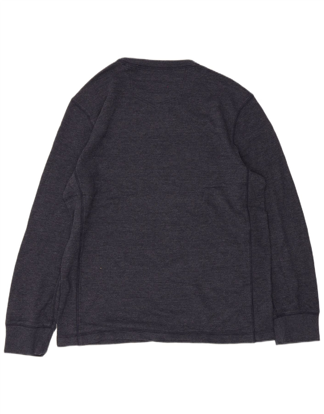 EDDIE BAUER Top da uomo a maniche lunghe in cotone blu navy medio