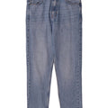 Jeans dritti da uomo Zara EU 42 Large W32 L32 Cotone blu