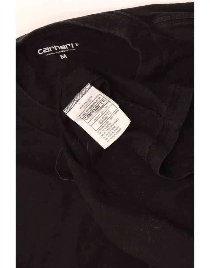 T-shirt grafica da uomo Carhartt Top in cotone nero medio