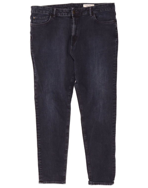 Jeans skinny Marks & Spencer da donna The Magic UK 18 XL W34 L27 Blu navy