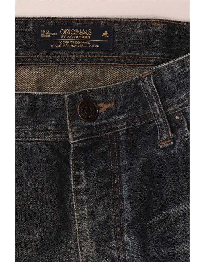 Jeans dritti da uomo Jack & Jones W34 L31 Blu Navy