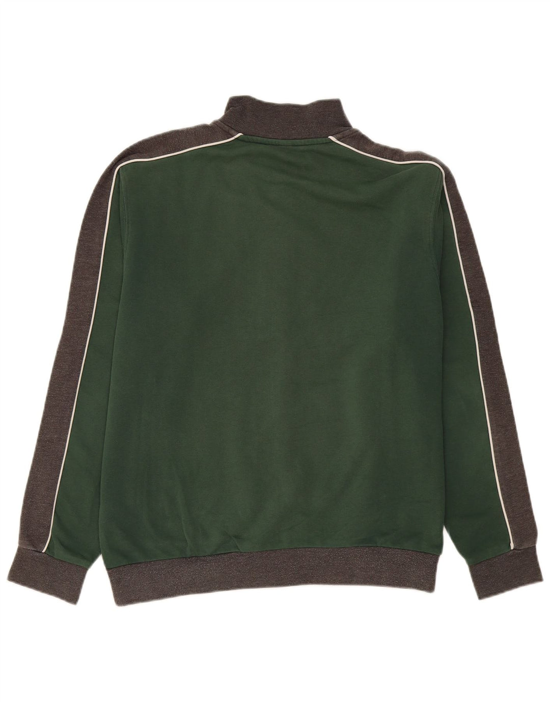 Giacca da ginnastica da uomo Arena, grande, in cotone color block grigio