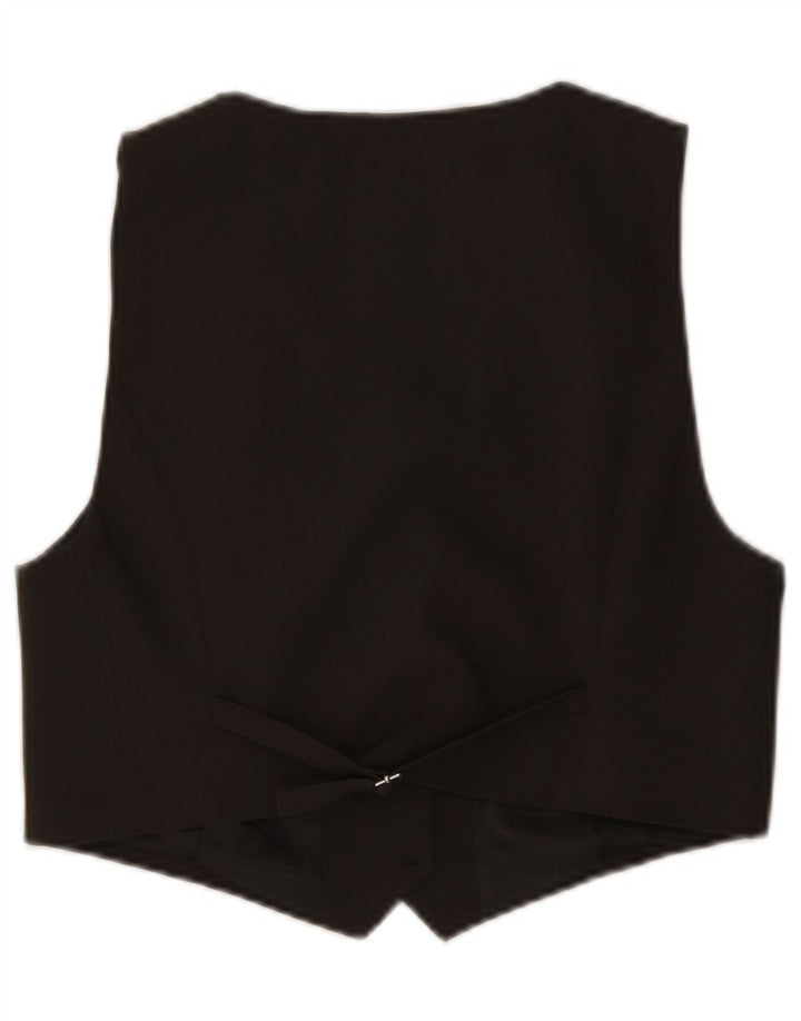 Gilet corto da donna Zara UK 12 poliestere kaki medio