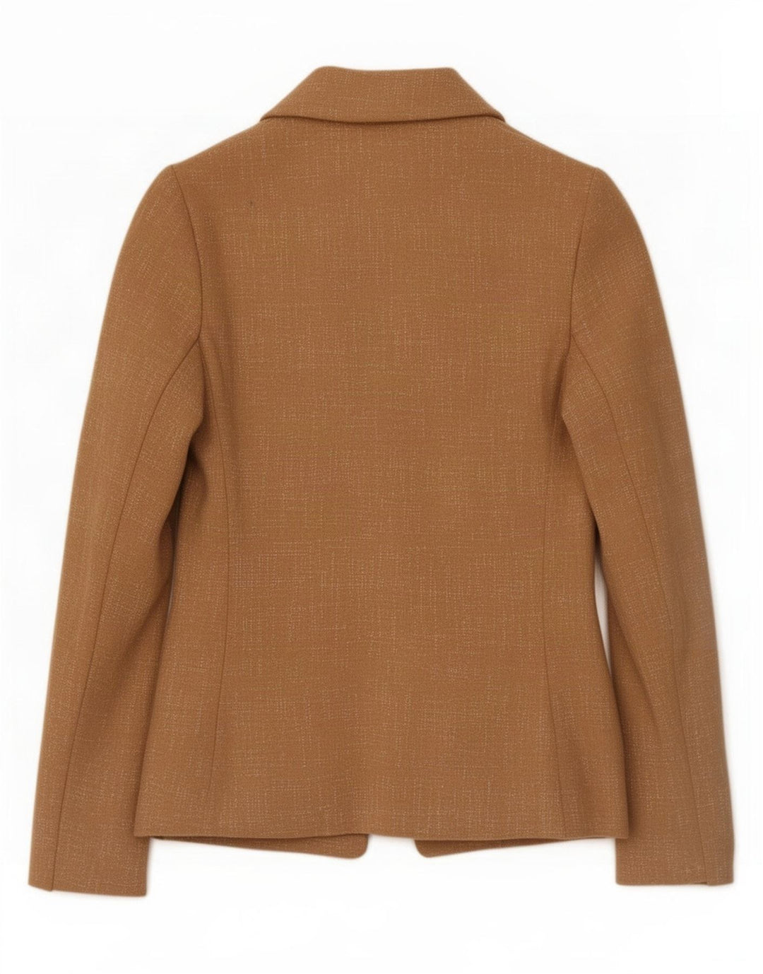 Giacca blazer oversize da donna Marks & Spencer UK 10 piccola beige screziata