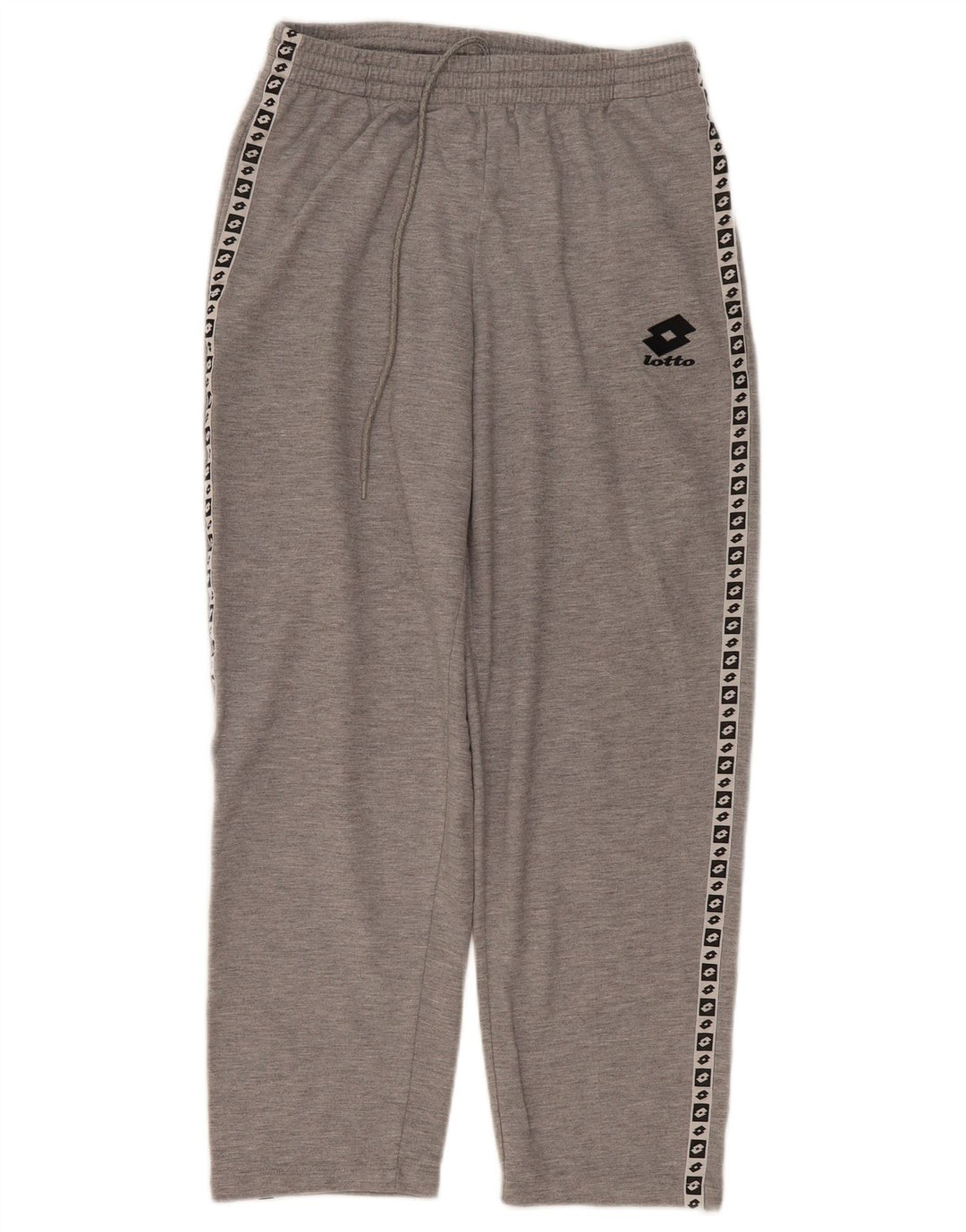 Pantaloni da tuta con grafica da uomo Lotto UK 36/38 Piccolo poliestere screziato grigio