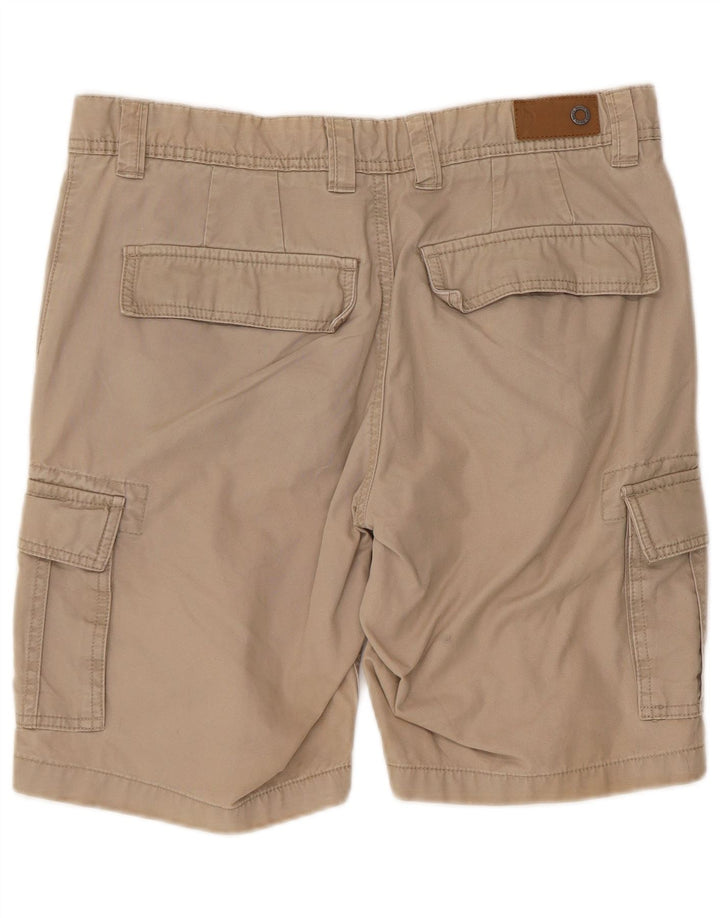 Pantaloncini cargo vestibilità regolare da uomo di Dack IT 48 medio W32 cotone beige