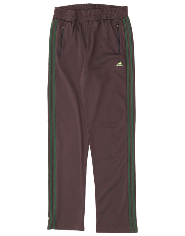 Pantaloni da tuta Adidas Clima 365 da donna UK 14 Large Grigio Cotone