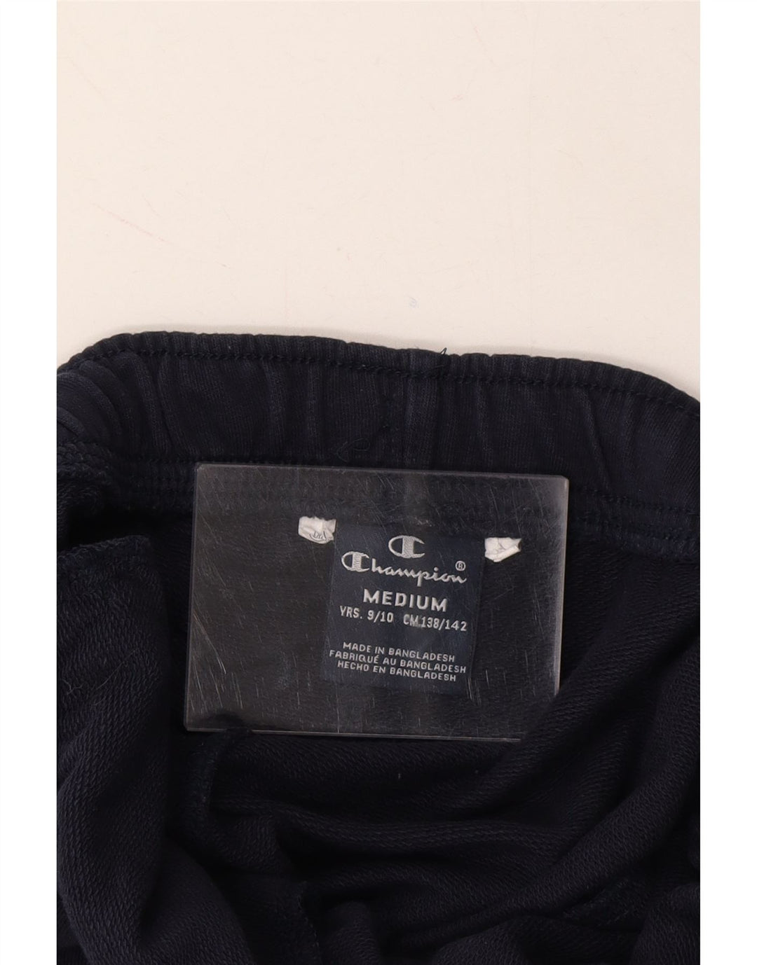 CHAMPION Boys Tracksuit Trousers Joggers 9-10 Years Medium  Navy Blue Vintage Champion and Second-Hand Champion from Messina Hembry 