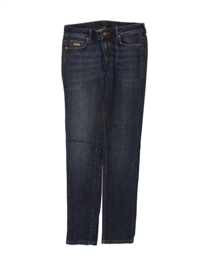 MASSIMO DUTTI Womens Slim Jeans W28 L32 Navy Blue Vintage Massimo Dutti and Second-Hand Massimo Dutti from Messina Hembry 