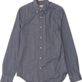 GANT Mens Oxford Fitted Shirt Small Blue Cotton Vintage Gant and Second-Hand Gant from Messina Hembry 