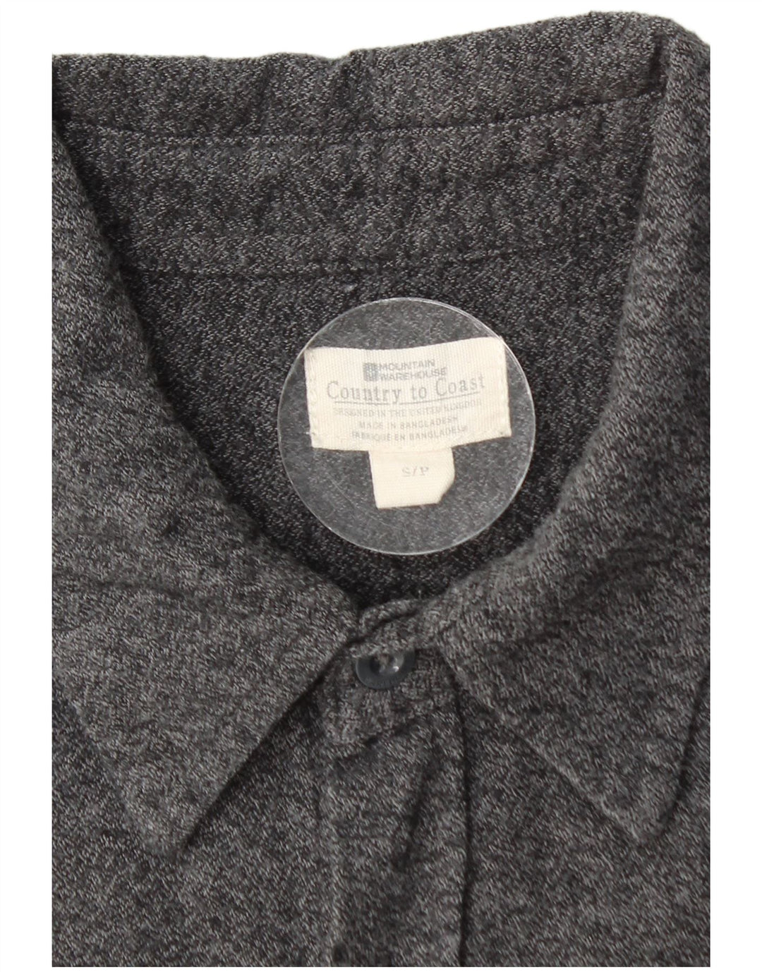 Camicia da ragazzo in flanella di Mountain Warehouse 14-15 anni piccola in cotone grigio