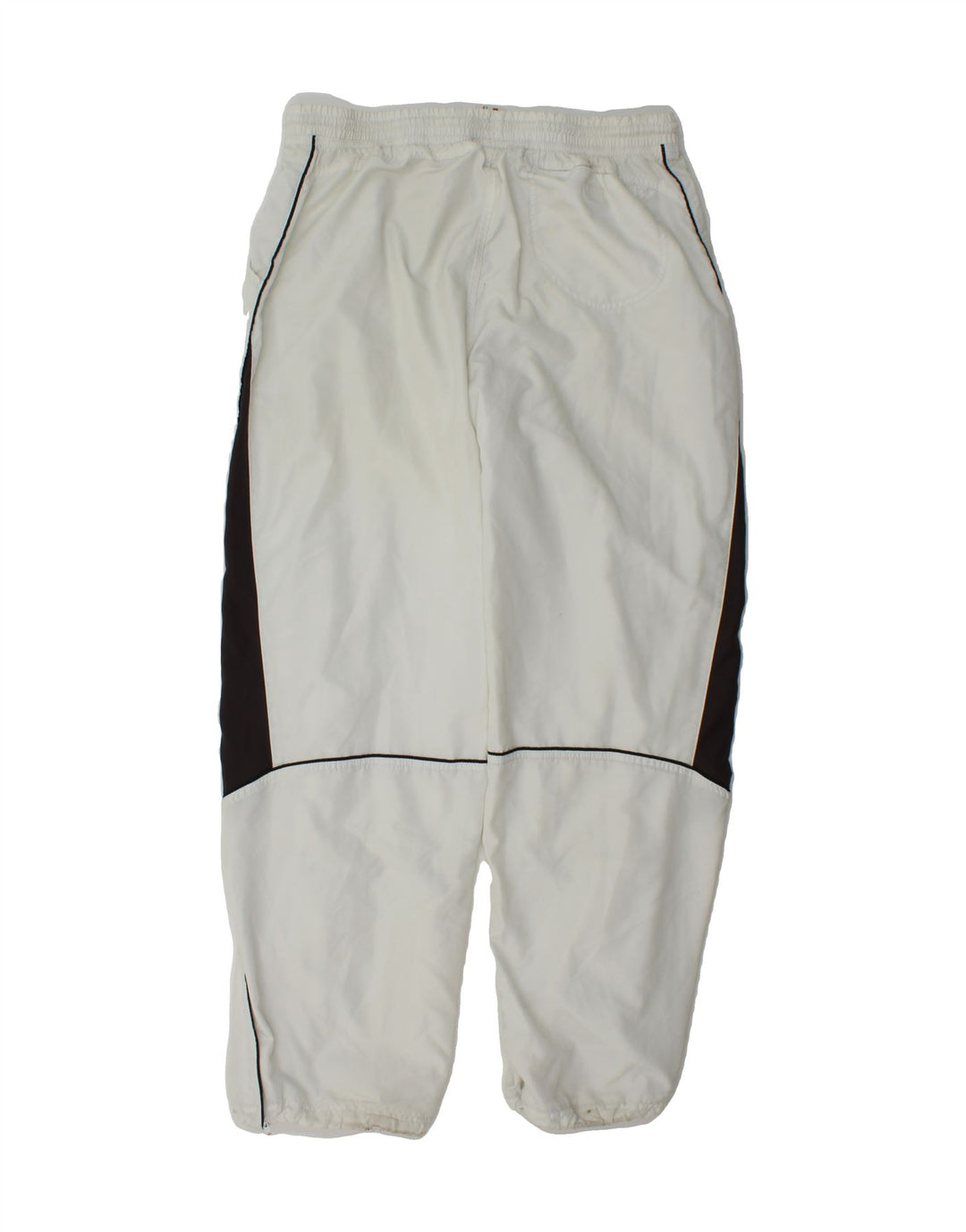 REEBOK Mens Tracksuit Trousers Medium  White Colourblock Polyester Vintage Reebok and Second-Hand Reebok from Messina Hembry 