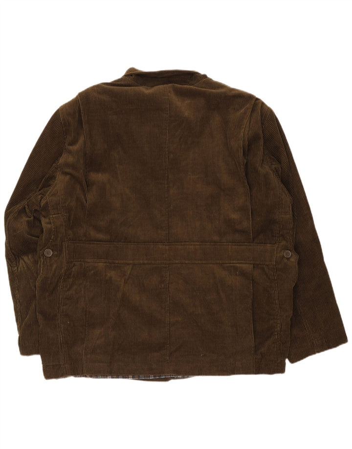 Giacca da uomo in velluto a coste Hunter IT 50 Large in cotone marrone
