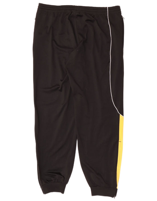 Pantaloni da tuta da uomo Adidas Joggers UK 40/42 Medium Nero Colourblock