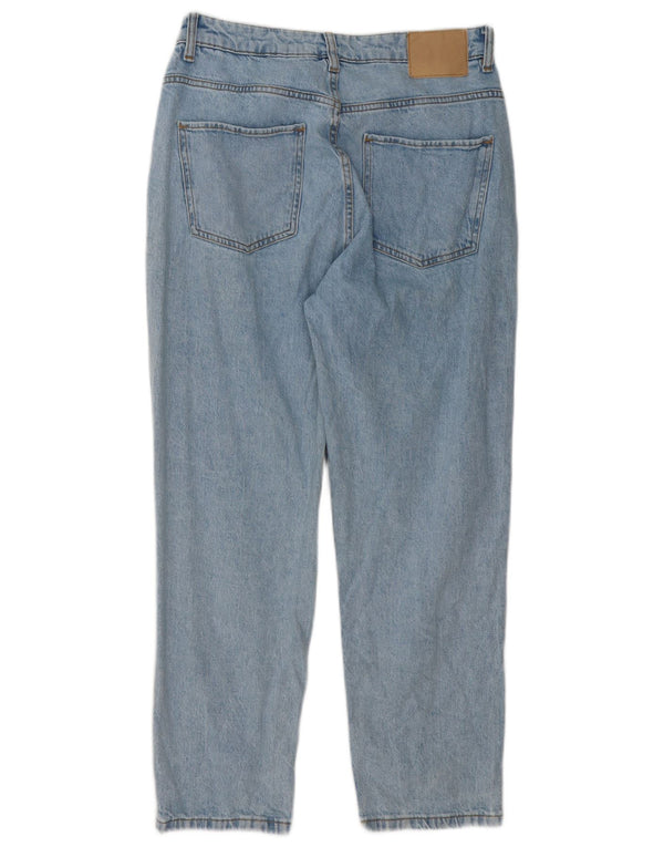 Jeans dritti da donna Zara EU 42 Large W32 L27 Cotone blu