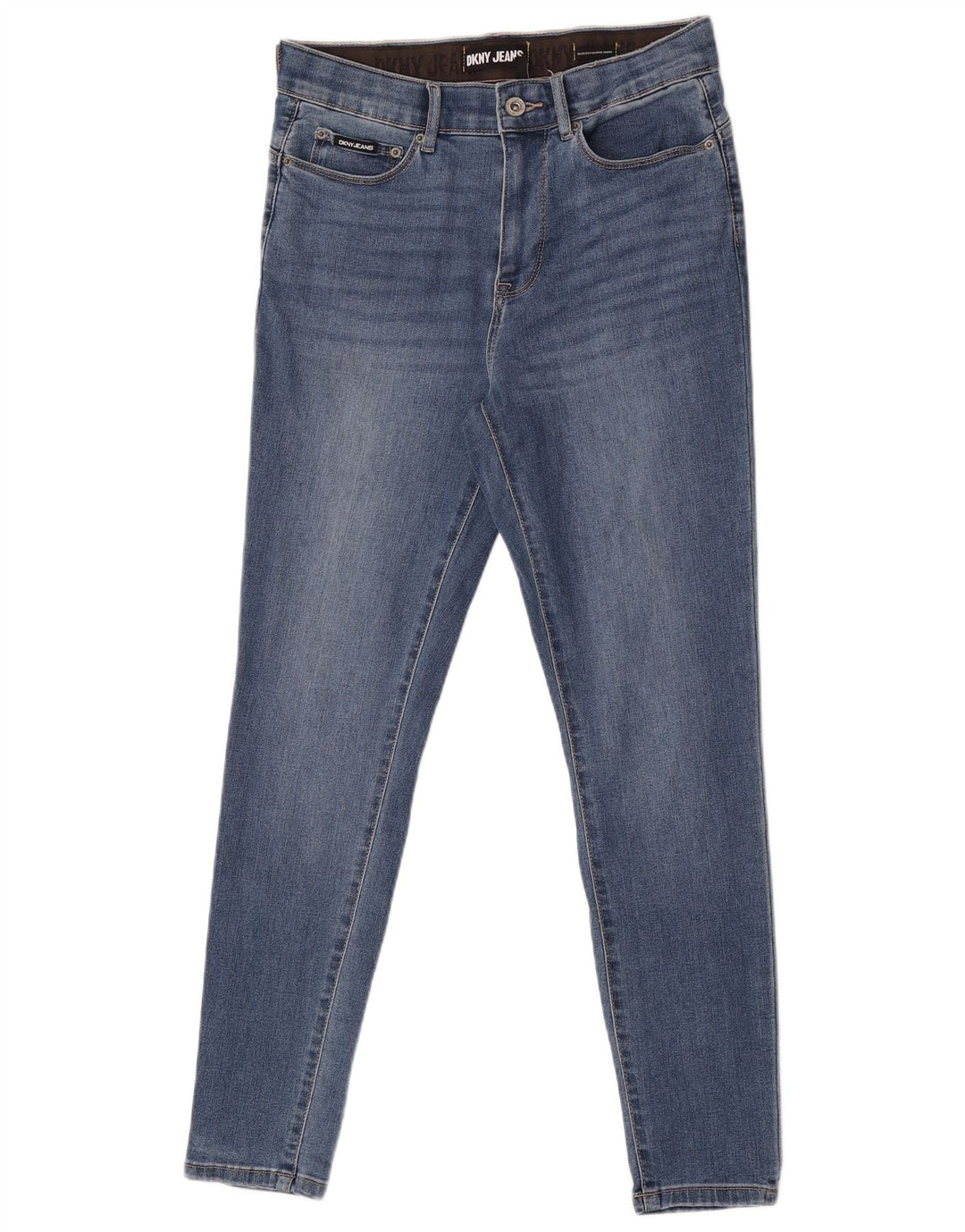 Jeans skinny da donna Dkny US 8 medi W29 L29 Blu