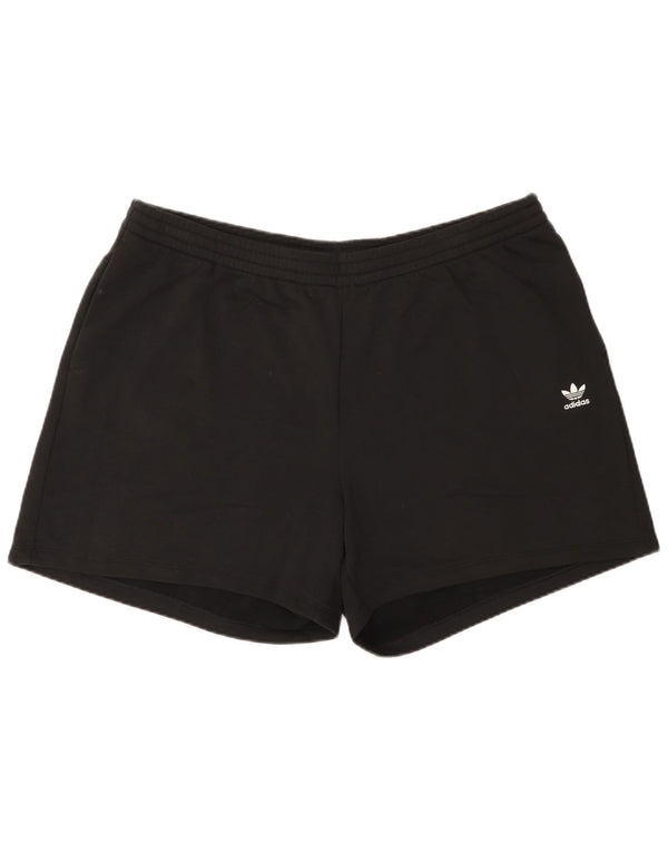 Pantaloncini sportivi Adidas da donna UK 24/26 2XL cotone nero