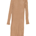 Abito da spiaggia all'uncinetto da donna Zara UK 12 Beige medio