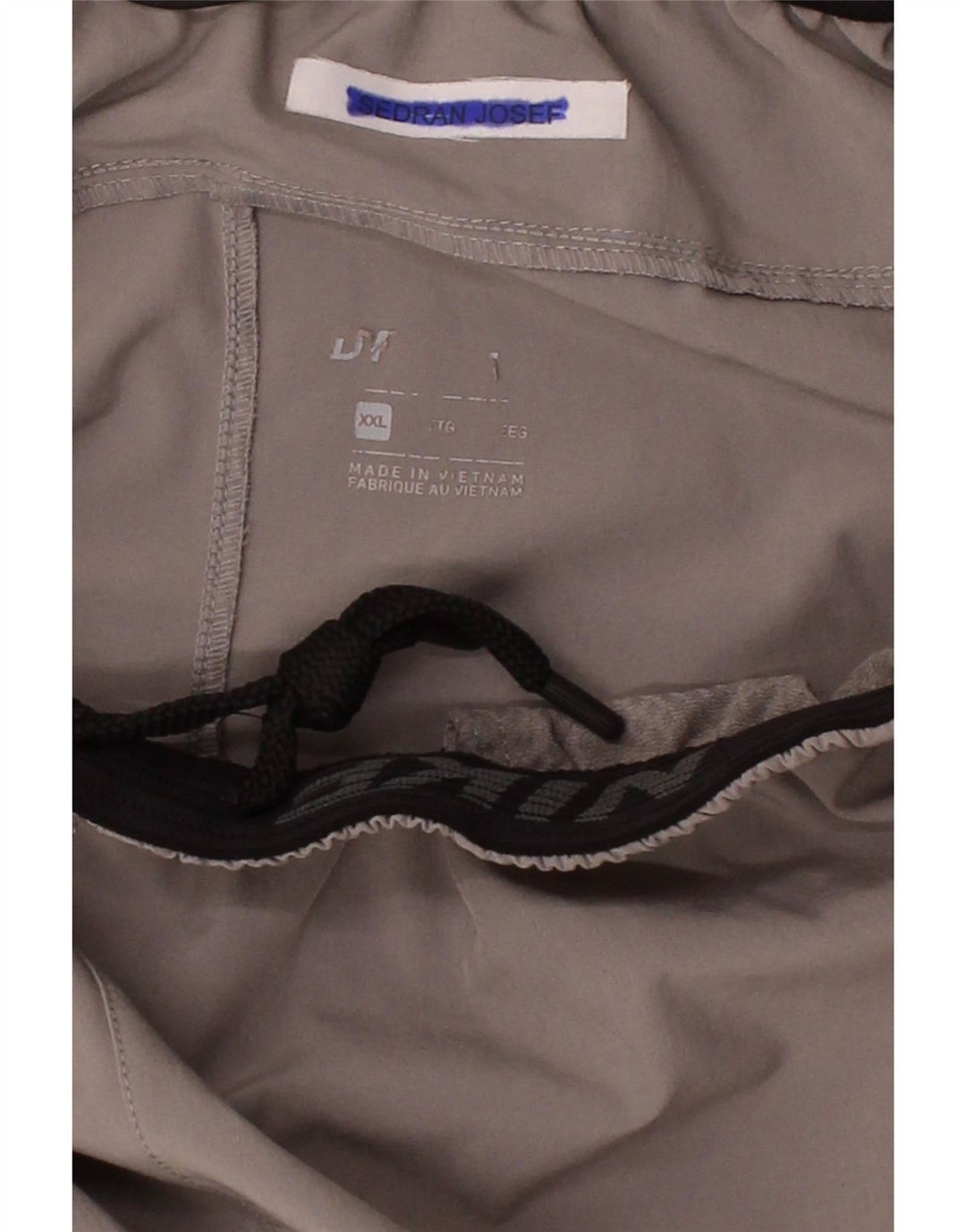 NIKE Mens Sport Shorts 2XL  Grey Colourblock Polyester