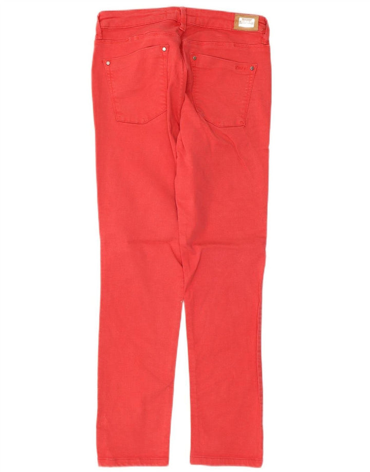 Jeans slim da donna ZARA EU 38 Small W28 L26 Rosa