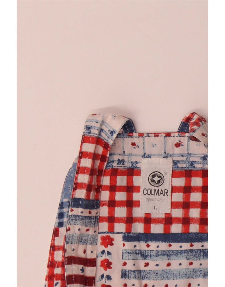 Gonna salopette da donna Colmar grande W30 patchwork multicolore