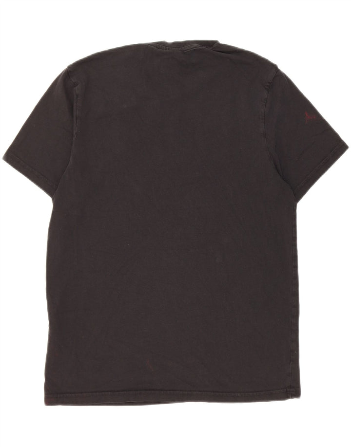 T-shirt da uomo Lyle & Scott Top in cotone nero medio