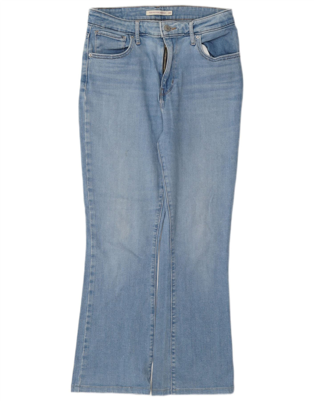 Jeans Levi's da donna 725 bootcut a vita alta W30 L26 Blu