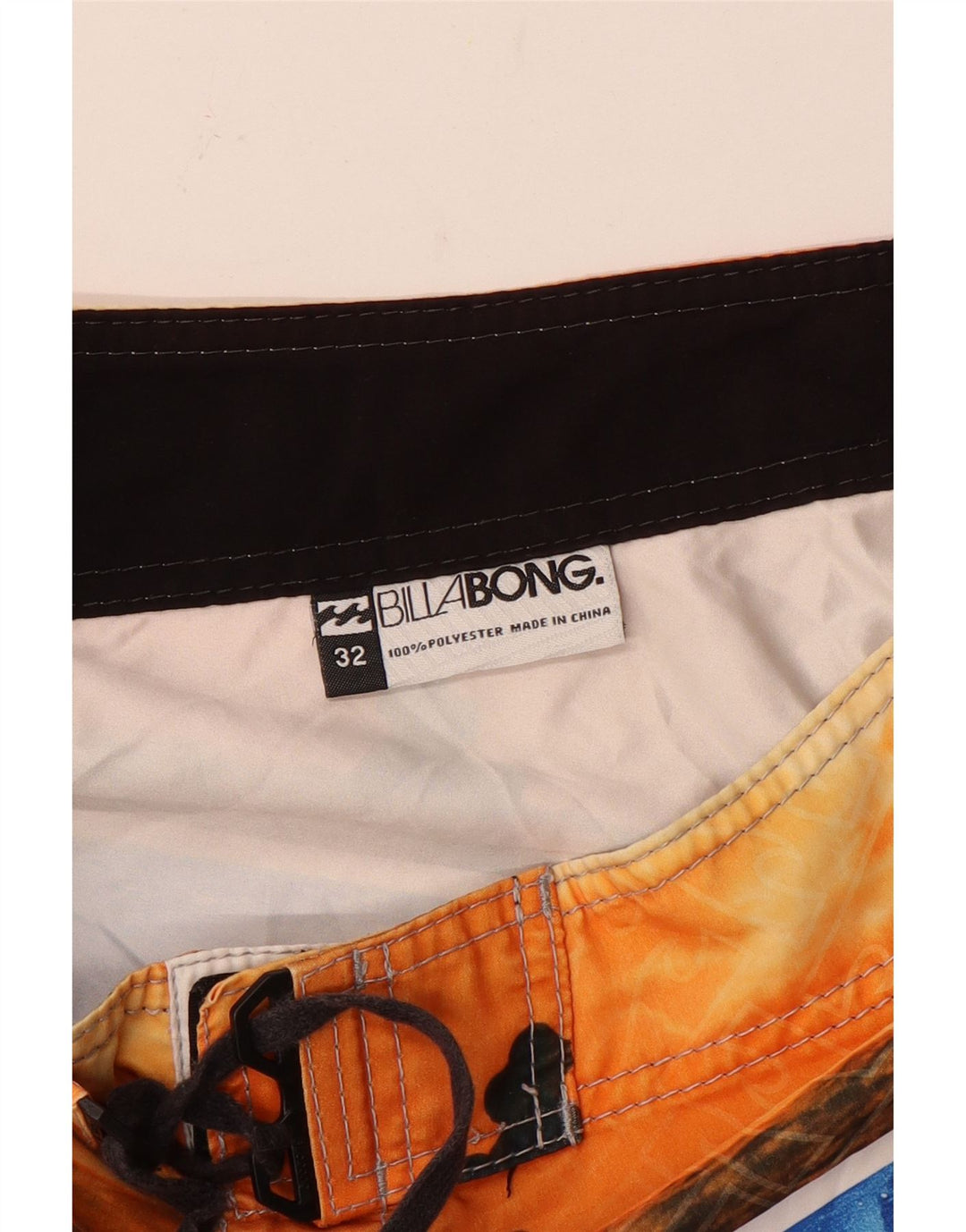 Pantaloncini da bagno grafici da uomo Billabong a righe medie multicolori