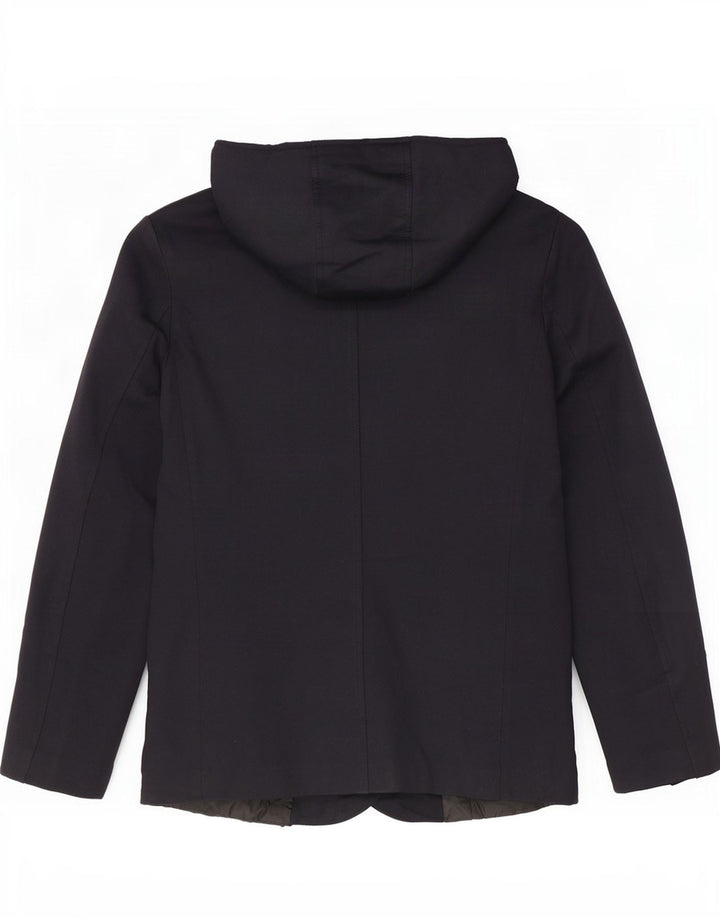 Giacca utility con cappuccio Zara da uomo UK 38 medio blu navy